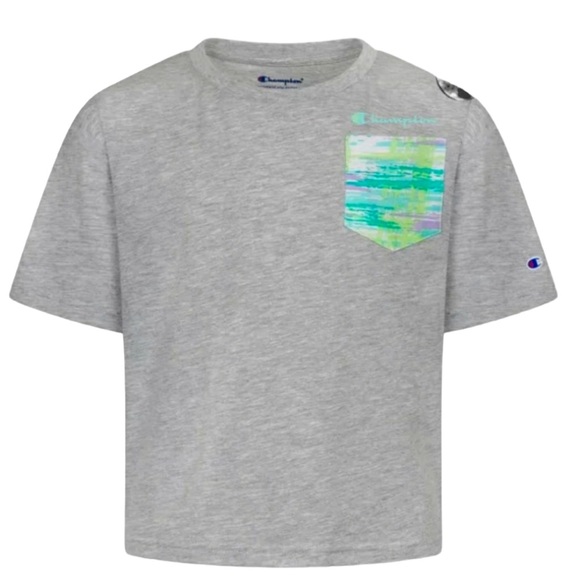 Champion Other - Champions Girls Oxford Heather Grey Top Size XL